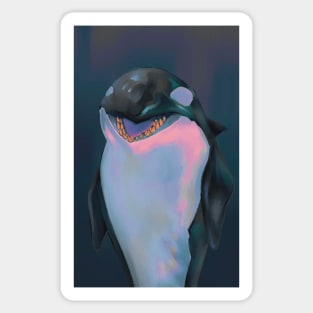 Happy Orca Sticker